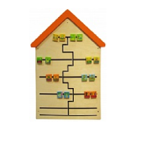 Дидактическая панель "Домик мечты" - «globural.ru» - Махачкала