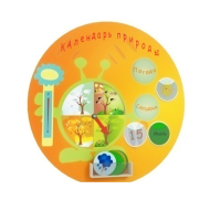 Дидактическая панель "Календарь природы" - «globural.ru» - Махачкала