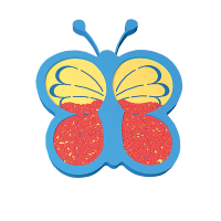 Сенсомоторное декоративно-развивающее панно "Бабочка" - «globural.ru» - Махачкала