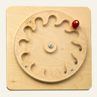 Тактильно-развивающая панель «Лабиринт-цветок» - «globural.ru» - Махачкала