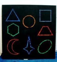 Интерактивная панель "Цветные фигуры-8" (вариант 2) - «globural.ru» - Махачкала