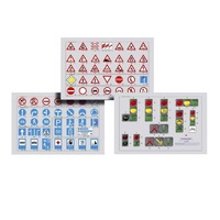 Базовый комплект светового оборудования "Дорожные знаки. Светофоры" с сенсорным беспроводным пультом дистанционного управления - «globural.ru» - Махачкала