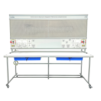 Учебный комплект лабораторного оборудования «Рабочее место электромонтажника» исполнение стендовое, монтажная панель - «globural.ru» - Махачкала