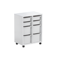 Тумба мобильная для пособий (белый) - «globural.ru» - Махачкала