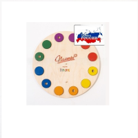 Палитра. Основа круглая с цветными фишками - «globural.ru» - Махачкала