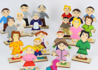 Фигурки для песочной терапии "Люди - эмоции" - «globural.ru» - Махачкала