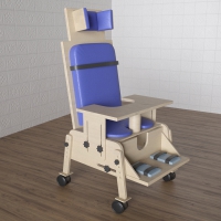 Стул для ребенка с ОВЗ «Новые горизонты» №3 со столешницей синий - «globural.ru» - Махачкала