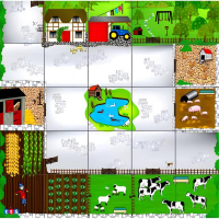 Тематическое поле-маршрутизатор для мини-робота «Ферма» - «globural.ru» - Махачкала