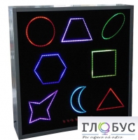 Интерактивная панель "Цветные фигуры-8" (вариант 3) - «globural.ru» - Махачкала