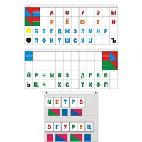 Демонстрационное пособие "Касса "Лента букв" - «globural.ru» - Махачкала