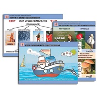 Комплект таблиц для начальной школы "Русский язык. Имя существительное" - «globural.ru» - Махачкала