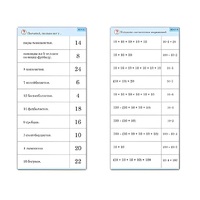 Комплект карточек (10) "Обучающий калейдоскоп. Умножение на 2, 5 и 10" - «globural.ru» - Махачкала