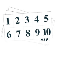 Набор цифр от 1 до 10 (для начальной школы) - «globural.ru» - Махачкала