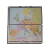 Учебная карта "Европа с 1815 - 1849 г.г." 1180*1070 мм (матовое, 2-стороннее лам.) - «globural.ru» - Махачкала