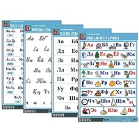 Комплект таблиц "Русский алфавит" - «globural.ru» - Махачкала