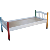 Кровать детская "Карандаш" 1400х600х600 ЛДСП настил ДВП  - «globural.ru» - Махачкала