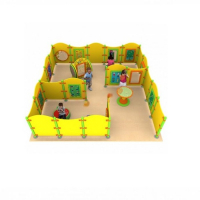 Квадратное игровое ограждение - «globural.ru» - Махачкала