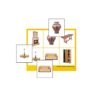 Лото "Мебель. Предметы интерьера" (4 планшета, 24 карточки, цветное, ламинированное) - «globural.ru» - Махачкала