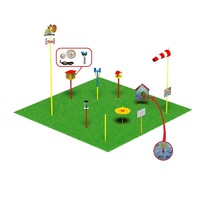 Метеорологическая площадка (комплект Эконом - 1)   - «globural.ru» - Махачкала