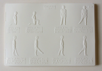 Пособие для слабовидящих "Азбука движений (основные положения тела)" - «globural.ru» - Махачкала