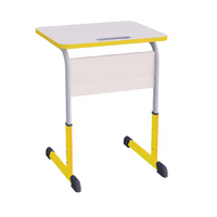 Парта одноместная Smarty Key с полиуретановой кромкой регулируемая по высоте  - «globural.ru» - Махачкала