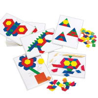 Пособие-карточки для мозаики "Геометрические фигуры" - «globural.ru» - Махачкала