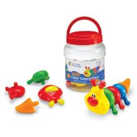 Игра на сенсомоторное развитие "Цветные гусеницы" - «globural.ru» - Махачкала