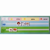 Визуальное расписание на день (для карточек размером 5-5 и 6-6 см) - «globural.ru» - Махачкала