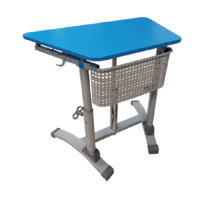 Стол ученический одноместный трапецевидный на газовом лифте (р.гр. №2-6) - «globural.ru» - Махачкала