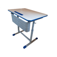 Стол ученический одноместный "Киташка -1" с регулировкой наклона столешницы - «globural.ru» - Махачкала