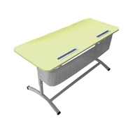 Стол ученический двухместный  "Асташка -2" с наклоном столешницы  - «globural.ru» - Махачкала