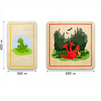 Набор стеновых панелей «Мир сказки - Волшебные герои» - «globural.ru» - Махачкала