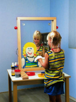 Прозрачный мольберт: дополнительное зеркало - «globural.ru» - Махачкала