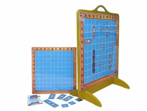 Панно магнитно-маркерное "Морской бой" с комплектом тематических магнитов - «globural.ru» - Махачкала