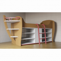 Детская кровать-чердак «Корабль» - «globural.ru» - Махачкала