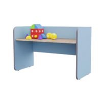 Стол для речевых игр из коллекции «НЕГА» (цвет голубой) - «globural.ru» - Махачкала