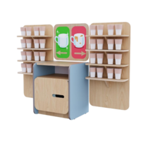 Питьевая зона из коллекции «НЕГА» (цвет голубой) - «globural.ru» - Махачкала