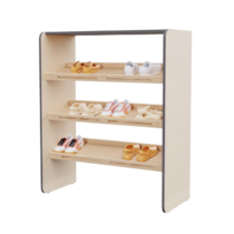 Полка для обуви во входную группу из коллекции мебели «НЕГА» (цвет бежевый) - «globural.ru» - Махачкала