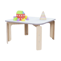 Квадратный растущий стол из коллекции «НЕГА» р.гр. 0-1 (цвет голубой) - «globural.ru» - Махачкала