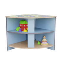 Угловое место для хранения из коллекции «НЕГА» (голубой) - «globural.ru» - Махачкала