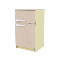 Холодильник из коллекции «НЕГА» (желтый) - «globural.ru» - Махачкала