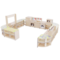 Игровая зона «Островок мастеров» из коллекции мебели «НЕГА» (бежевый) - «globural.ru» - Махачкала