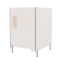 Гигиеническая кабинка из коллекции «НЕГА» (цвет бежевый) - «globural.ru» - Махачкала