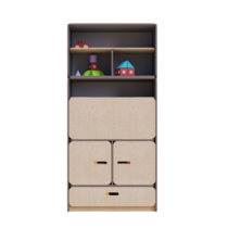 Стеллаж-трансформер с рабочим местом специалиста из коллекции «НЕГА» (голубой) - «globural.ru» - Махачкала