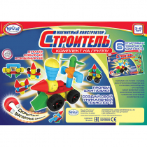 Магнитный конструктор Строитель. Комплект на группу - «globural.ru» - Махачкала