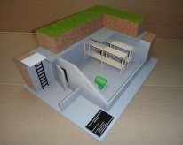 Макет встроенного противорадиационного укрытия (маленький вариант) - «globural.ru» - Махачкала