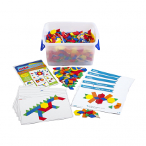 Мозаика "Геометрические фигуры". Набор для класса - «globural.ru» - Махачкала