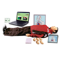 "Максим III-01"  тренажер сердечно-легочной и мозговой реанимации c обучающей компьютерной анимационной программой - «globural.ru» - Махачкала