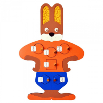 Бизиборд «Зайчик- Побегайчик» - «globural.ru» - Махачкала