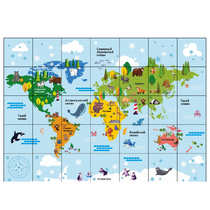 Коврик для логобота Пчелка "Карта Мира" - «globural.ru» - Махачкала